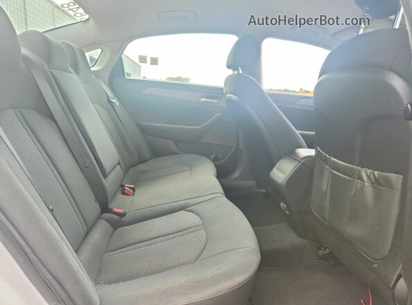 5NPE24AFXKH734273 2019 HYUNDAI SONATA White Vista de los asientos traseros