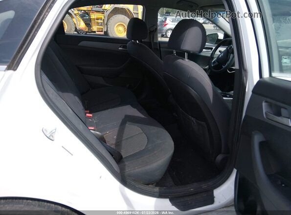 5NPE24AFXKH752045 2019 HYUNDAI SONATA White Widok naklejki z numerem VIN