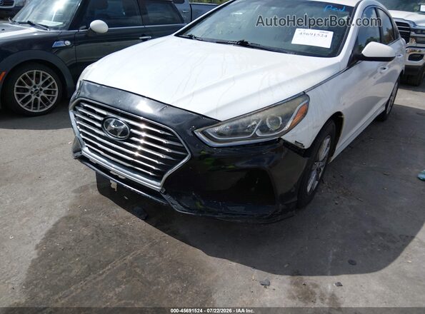 5NPE24AFXKH752045 2019 HYUNDAI SONATA White 