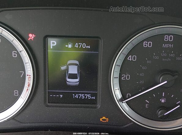 5NPE24AFXKH752045 2019 HYUNDAI SONATA White 