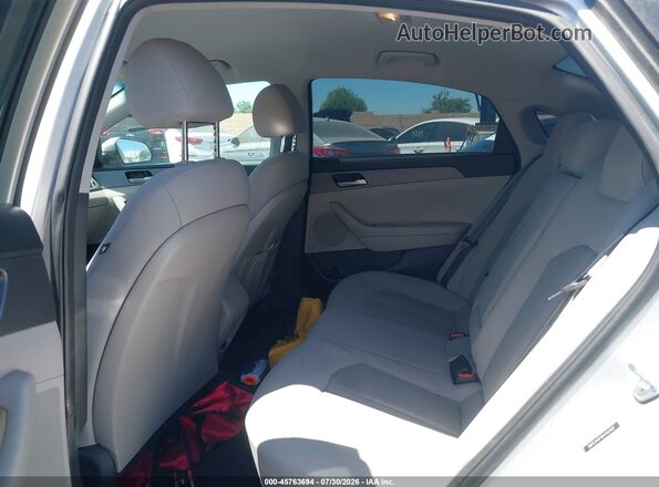 5NPE24AFXKH762932 2019 HYUNDAI SONATA Silver VIN sticker view