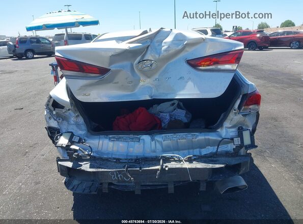 5NPE24AFXKH762932 2019 HYUNDAI SONATA Silver 
