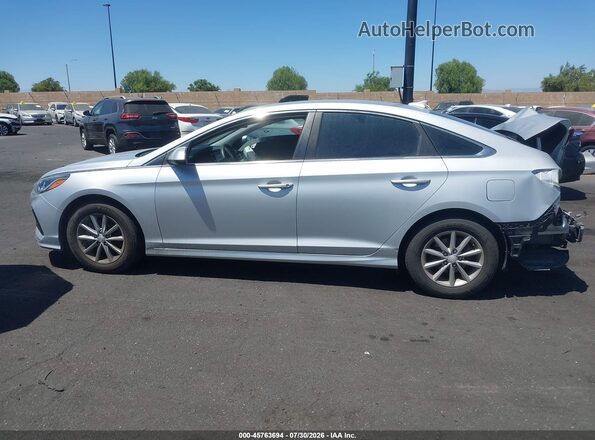 5NPE24AFXKH762932 2019 HYUNDAI SONATA Silver 