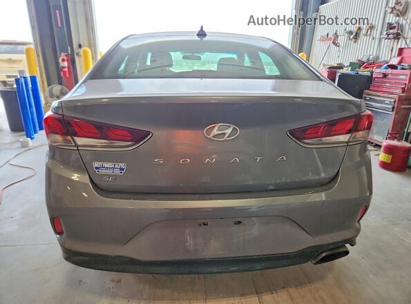 5NPE24AFXKH776636 2019 HYUNDAI SONATA Серый Вид сзади