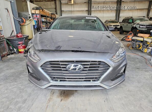 5NPE24AFXKH776636 2019 HYUNDAI SONATA Серый Вид спереди
