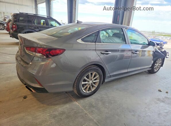 5NPE24AFXKH776636 2019 HYUNDAI SONATA Серый Задняя правая четверть