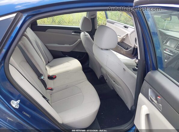 5NPE24AFXKH786681 2019 HYUNDAI SONATA Blue VIN կոդի պիտակի տեսք