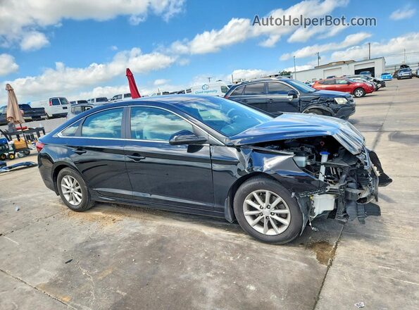 5NPE24AFXKH796160 2019 HYUNDAI SONATA Black Առջևի աջ