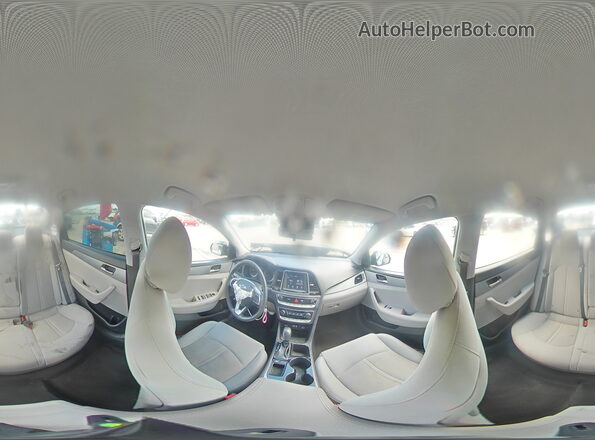 5NPE24AFXKH796160 2019 HYUNDAI SONATA Black Սալոնի 360 աստիճան տեսք