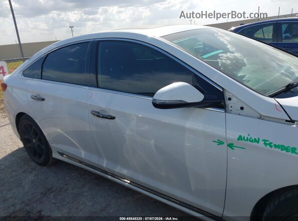5NPE34AB1JH663232 2018 HYUNDAI SONATA White Панорамний вид салону 360°