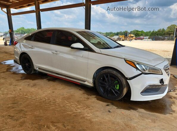 5NPE34AB2HH517643 2017 HYUNDAI SONATA White წინა მარჯვენა