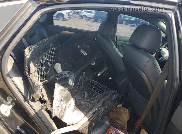 5NPE34AB3JH611035 2018 HYUNDAI SONATA Черный Вид задней части салона