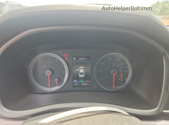 5NPE34AB3JH688066 2018 HYUNDAI SONATA Black Instrument cluster view