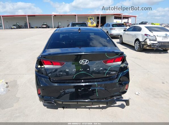5NPE34AB3KH731323 2019 HYUNDAI SONATA Черный 