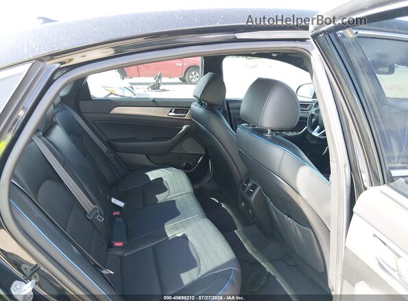 5NPE34AB3KH731323 2019 HYUNDAI SONATA Черный Вид наклейки с VIN-кодом