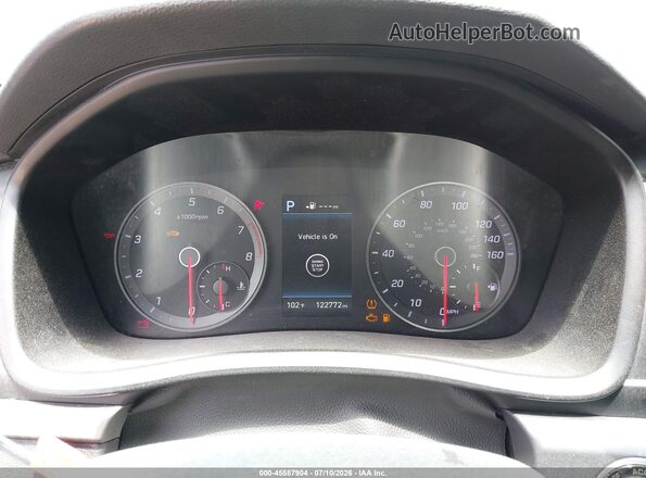 5NPE34AB4KH773256 2019 HYUNDAI SONATA Black Widok tylnych siedzeń