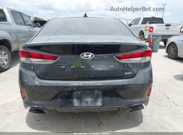 5NPE34AB4KH773256 2019 HYUNDAI SONATA Black 
