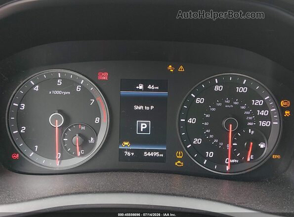 5NPE34AB4KH806384 2019 HYUNDAI SONATA Серый Вид задних сидений