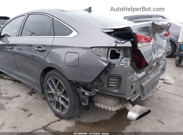 5NPE34AB4KH806384 2019 HYUNDAI SONATA Серый 