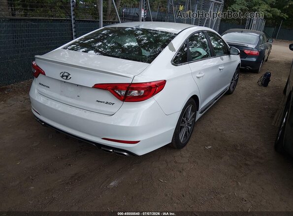 5NPE34AB5HH457518 2017 HYUNDAI SONATA White Rear right