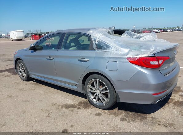 5NPE34AB5HH496805 2017 HYUNDAI SONATA Gray Tył lewy