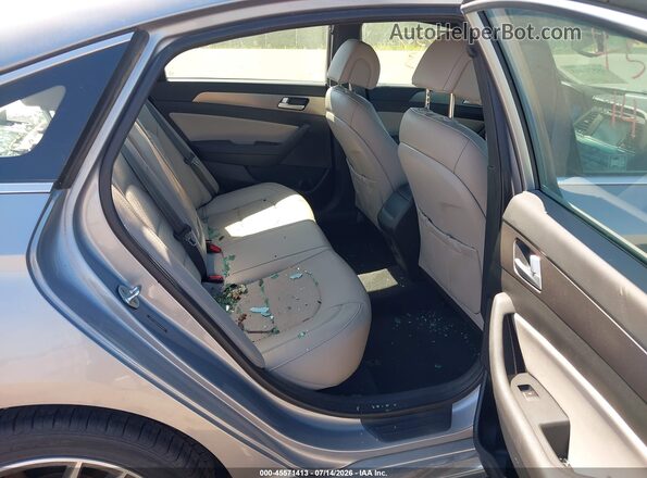 5NPE34AB5HH496805 2017 HYUNDAI SONATA Gray Widok naklejki z numerem VIN