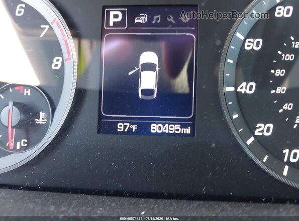5NPE34AB5HH496805 2017 HYUNDAI SONATA Gray 