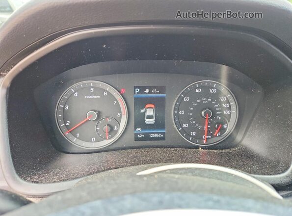 5NPE34AB5JH677652 2018 HYUNDAI SONATA Gray Սարքավորումների վահանակի տեսք