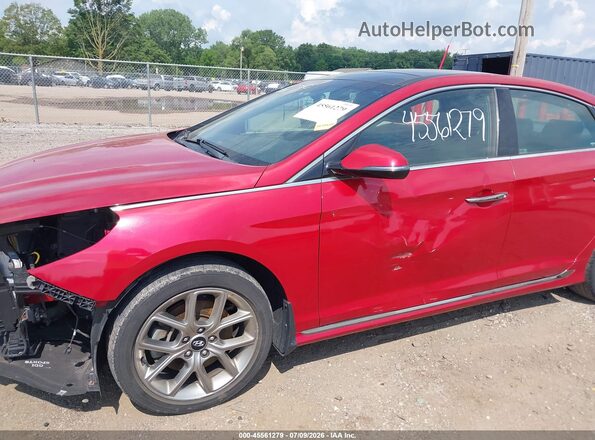 5NPE34AB5KH754571 2019 HYUNDAI SONATA Red 