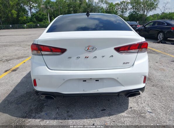 5NPE34AB5KH761343 2019 HYUNDAI SONATA White 