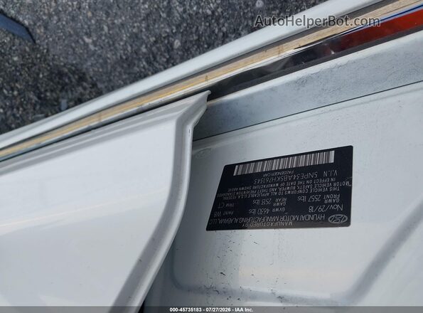 5NPE34AB5KH761343 2019 HYUNDAI SONATA White Вид підкапотного простору