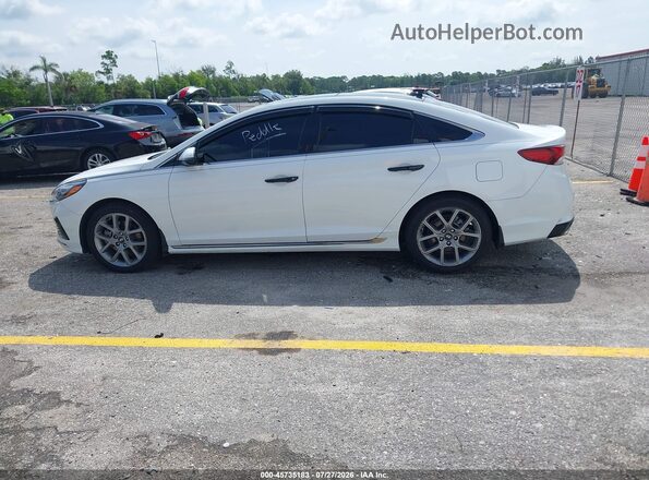 5NPE34AB5KH761343 2019 HYUNDAI SONATA White Панорамний вид салону 360°