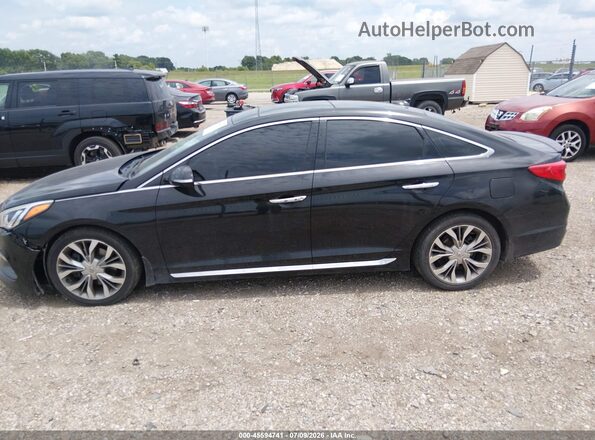 5NPE34AB6HH497056 2017 HYUNDAI SONATA Черный 