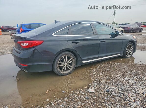 5NPE34AB6HH574234 2017 HYUNDAI SONATA Black Trasero derecho