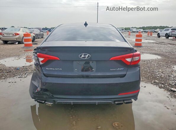 5NPE34AB6HH574234 2017 HYUNDAI SONATA Black Vista trasera