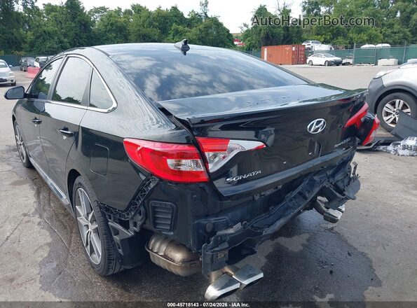 5NPE34AB7HH558981 2017 HYUNDAI SONATA Black 