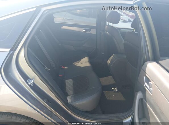 5NPE34AB7JH696042 2018 HYUNDAI SONATA Gray VIN კოდის სტიკერის ხედი