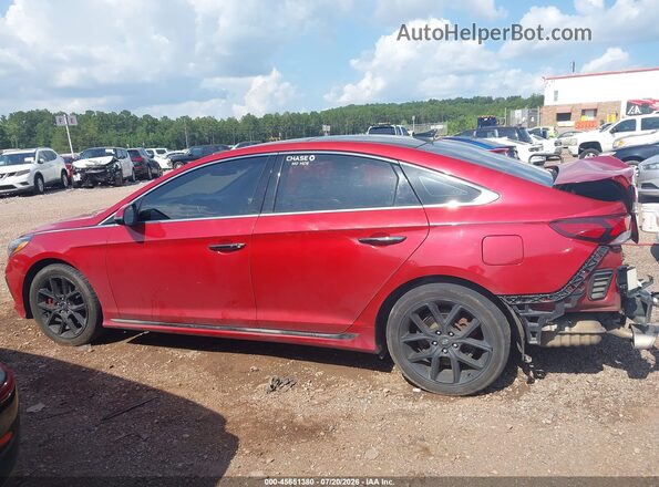 5NPE34AB7KH742115 2019 HYUNDAI SONATA Red 