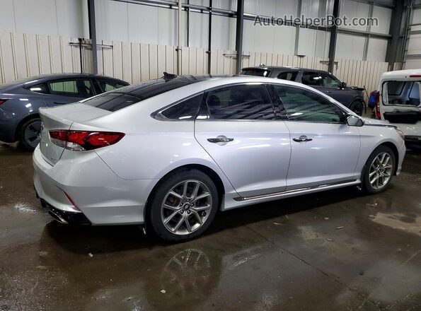 5NPE34ABXKH806860 2019 HYUNDAI SONATA Серебряный Задняя правая четверть