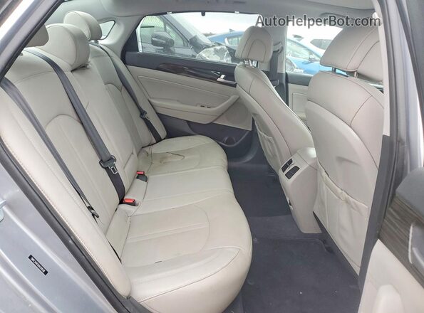 5NPE34AF0GH318138 2016 HYUNDAI SONATA Silver Vista de los asientos traseros