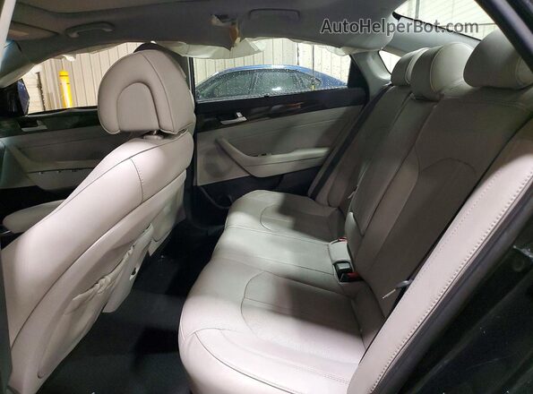 5NPE34AF0GH356971 2016 HYUNDAI SONATA Black Widok tylnych siedzeń