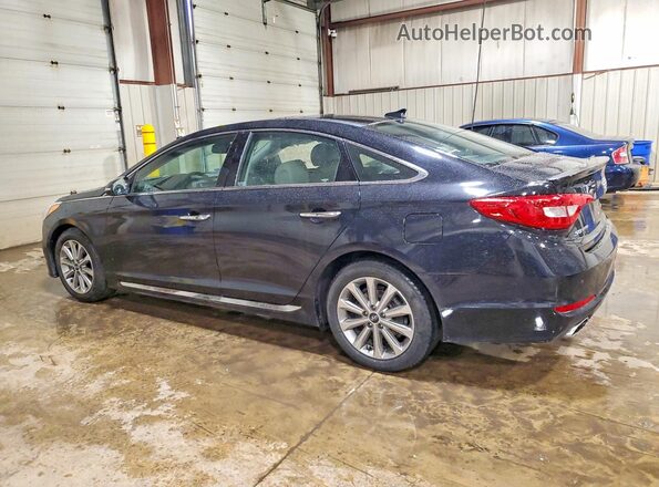 5NPE34AF0GH356971 2016 HYUNDAI SONATA Black Tył lewy