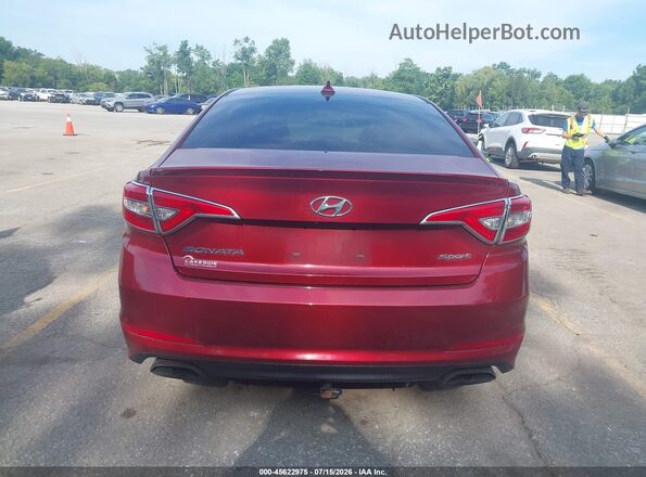 5NPE34AF0GH428901 2016 HYUNDAI SONATA Red 