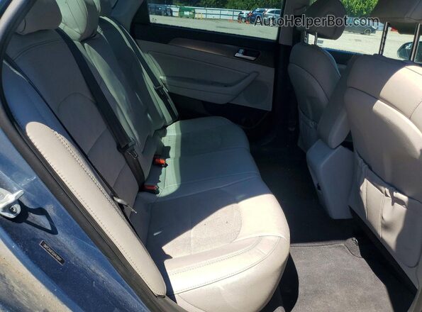 5NPE34AF0GH430941 2016 HYUNDAI SONATA Blue Widok tylnych siedzeń