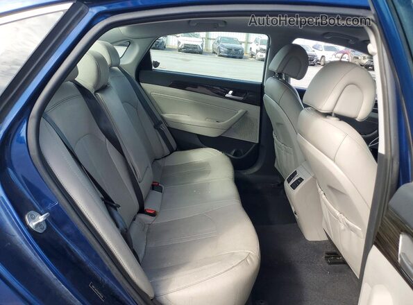 5NPE34AF0HH476190 2017 HYUNDAI SONATA Blue Вид задніх сидінь
