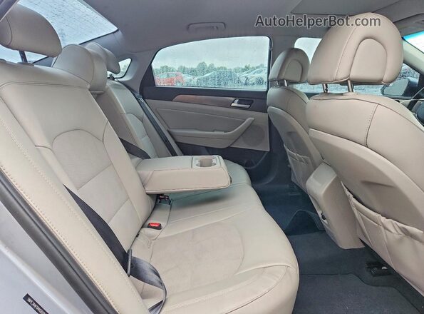 5NPE34AF0HH507938 2017 HYUNDAI SONATA Blue Vista de los asientos traseros