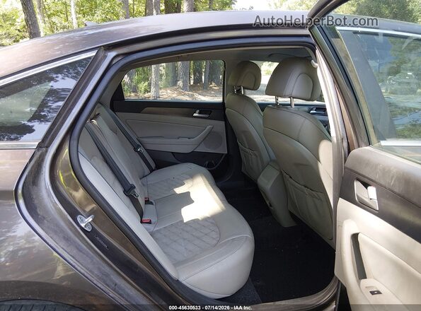 5NPE34AF0HH510838 2017 HYUNDAI SONATA Brown Вид наклейки з VIN-кодом