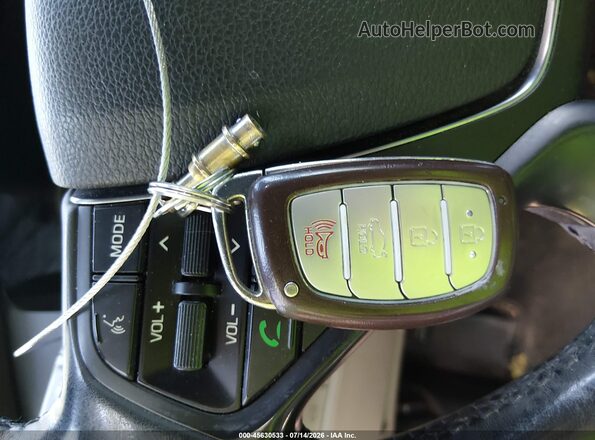 5NPE34AF0HH510838 2017 HYUNDAI SONATA Brown Вид панелі приладів