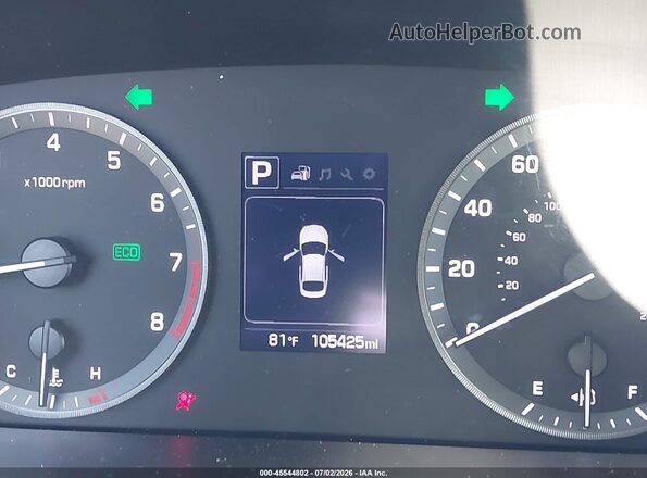 5NPE34AF0HH575527 2017 HYUNDAI SONATA White 