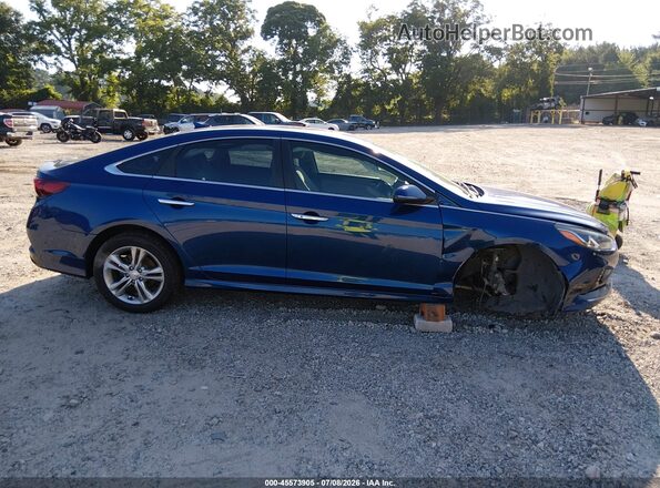 5NPE34AF0JH597257 2018 HYUNDAI SONATA Blue 360 interior view